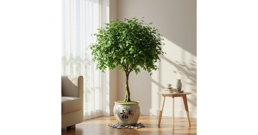 vị trí đặt cây hạnh phúc