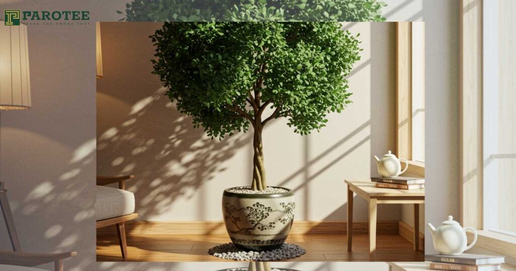 ý nghĩa phong thủy của cây hạnh phúc