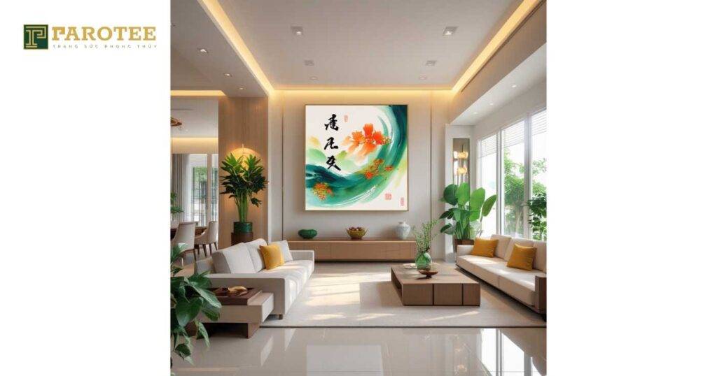 Vị trí treo tranh phong thủy