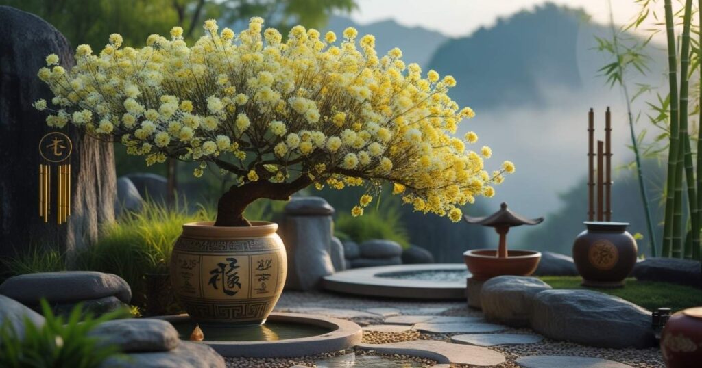 ý nghĩa phong thủy của cây hoa dẻ